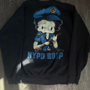 Freeze Women's Black and Navy Sweatshirt